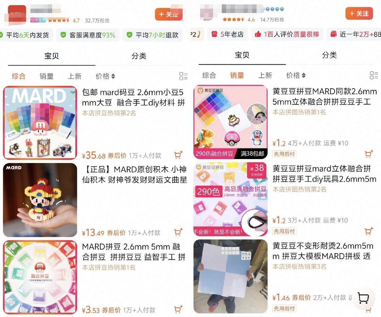 狐兔CP背后的新情绪经济,潮玩与拼豆的情感投资