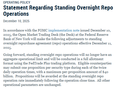 美联储取消常备隔夜回购操作的总额度限制|界面新闻 · 快讯-第1张图片-乐修号 美联储取消常备隔夜回购操作的总额度限制|界面新闻 · 快讯-第1张图片-乐修号