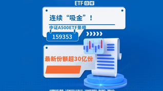 連續(xù)“吸金”！中證A500ETF景順(159353)最新份額超30億份