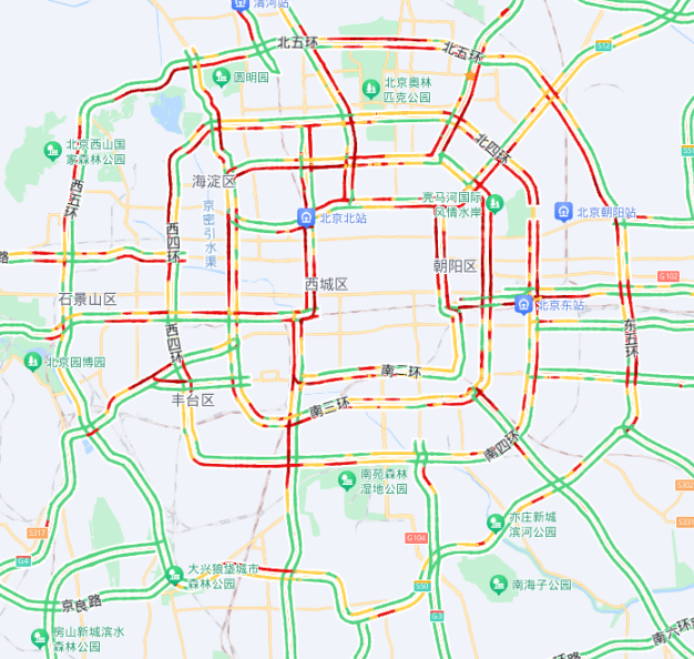 北京市发布暴雨黄色预警，晚高峰交通压力大