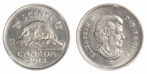 加拿大生活成本太高,5分钱硬币将在5年内被淘