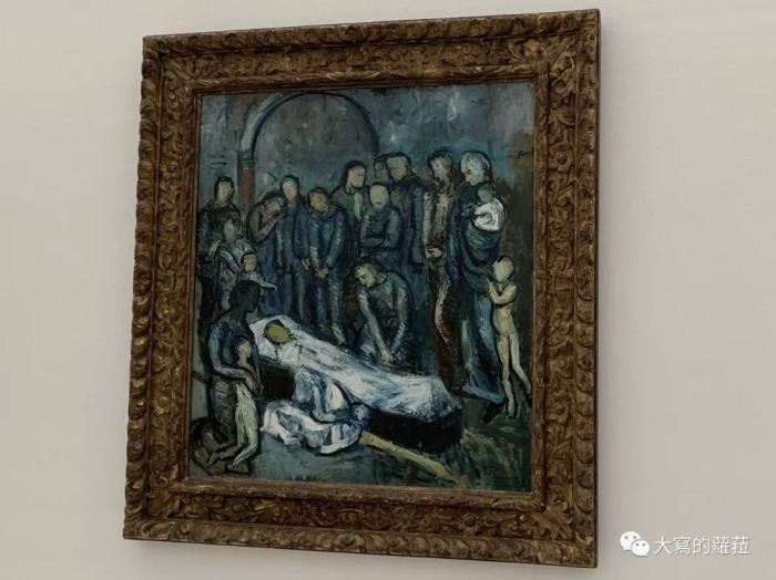 毕加索画的死亡图片