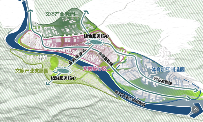 雅安文教新城规划图图片