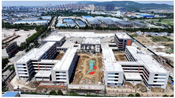 蚌埠三实校新校区，预计9月投入使用