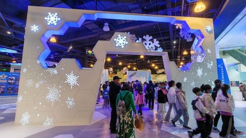 五萬人打卡！省科技館冰雪展綻放科技魅力